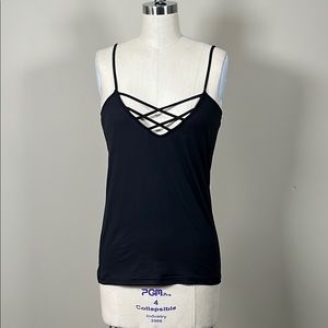 Ardene - Black Strappy Tank Top